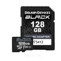 DELKIN BLACK 128GB UHS-I MICRO SD  V30 Hafıza Kartı