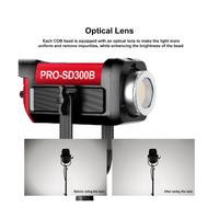 GVM PRO-SD300B 300W Bi-Color LED Video Işığı Parabolik Softbox Seti