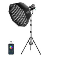 GVM SD200R RGB LED Video Işığı Softbox Set