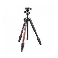 Manfrotto MKELMII4RD-BH MII Ball Head Tripod Kiti - Kırmızı