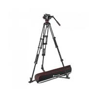 Manfrotto MVH504XTWINGA Nitrotech 504 Alu Twin G Video Tripod Kiti