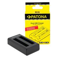 PATONA 1459 Dual Charger f. Insta360 One X3 Camera