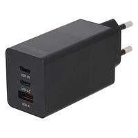 Patona Premium GaN PD65W Şarj Adaptörü - 2xUSB-C 1xUSB-A PD3.0 QC3.0