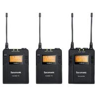 Saramonic UWMIC 9 RX9+TX9+TX9 Kit 2 UHF Wireless Kablosuz Mikrofon