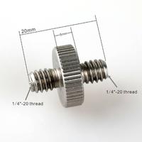 SmallRig 1/4 ''- 1/4'' dişli Çift Başlı Vida 5 adet 1879