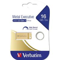 Verbatim 16GB METAL EXECUTIVE USB 3.2 GEN 1 GOLD