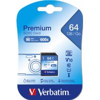 VERBATIM 44024 - SDXC Memory Card 64GB Class 10