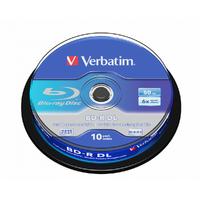 Verbatim BD-R DL 50GB 6x 10 Pack Spindle
