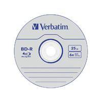 Verbatim BD-R SL Datalife 25GB 6x 50 Pack Spindle