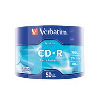 Verbatim CD-R 52X 700MB 50 Pack Wrap Ext