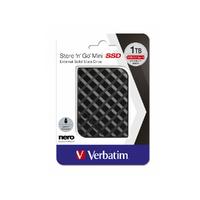 Verbatim STORE ´N´ GO MINI SSD USB 3.2 GEN 1 1TB BLACK